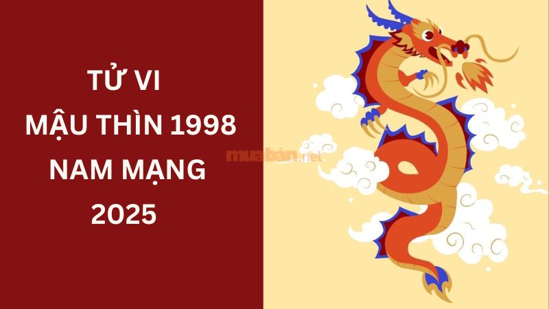 Tìm hiểu tử vi tuổi Mậu Thìn 1998 nam mạng 2025