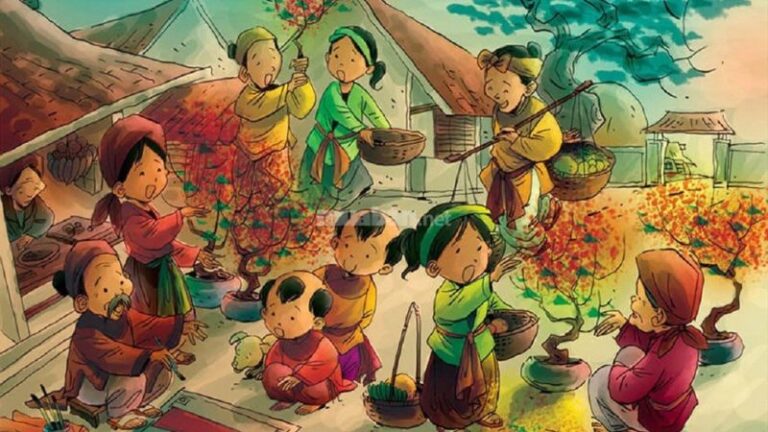20+ Ý tưởng vẽ tranh đề tài lễ hội ngày Tết đẹp, dễ vẽ cho các bé