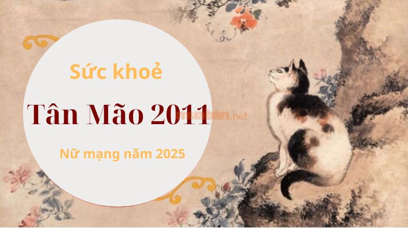 Sức khoẻ nữ Tân Mão 2011 năm 2025