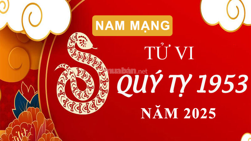 Luận giải tử vi tuổi Quý Tỵ 1953 nam mạng 2025