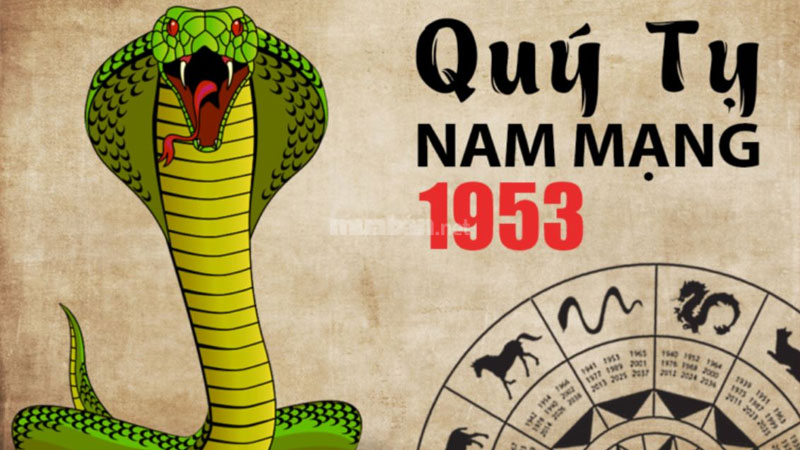 Tổng quan về tuổi Quý Tỵ 1953 nam mạng