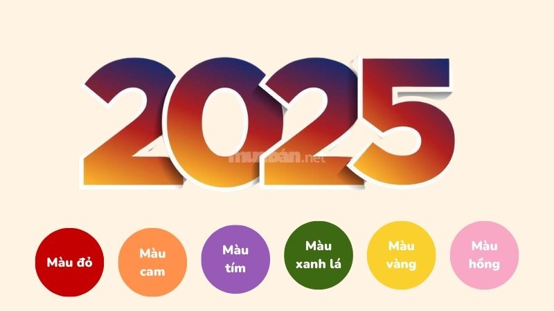 Năm 2025 hợp màu gì