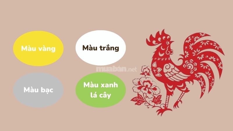 Màu sắc may mắn năm 2025 của tuổi Dậu