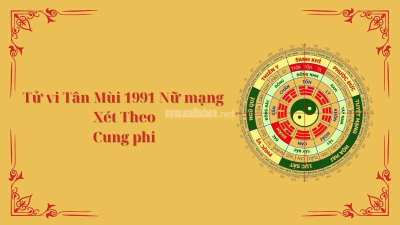 Tử vi Tân Mùi 1991 nữ mạng xét theo Cung Phi