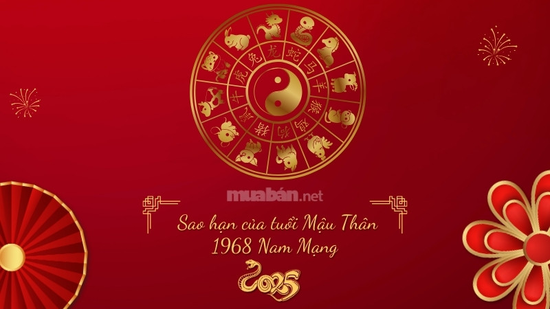 Sao hạn của tuổi Mậu Thân 1968 năm 2025