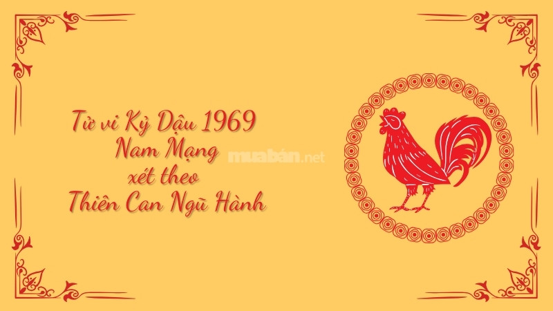 Tử vi tuổi Kỷ Dậu 1969 nam mạng 2025 xét theo thiên can ngũ hành