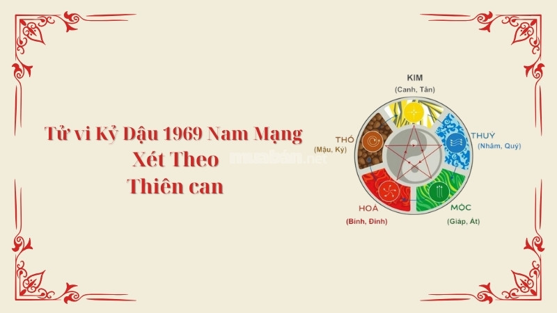 Tử vi tuổi Kỷ Dậu 1969 nam mạng 2025 xét theo Thiên Can