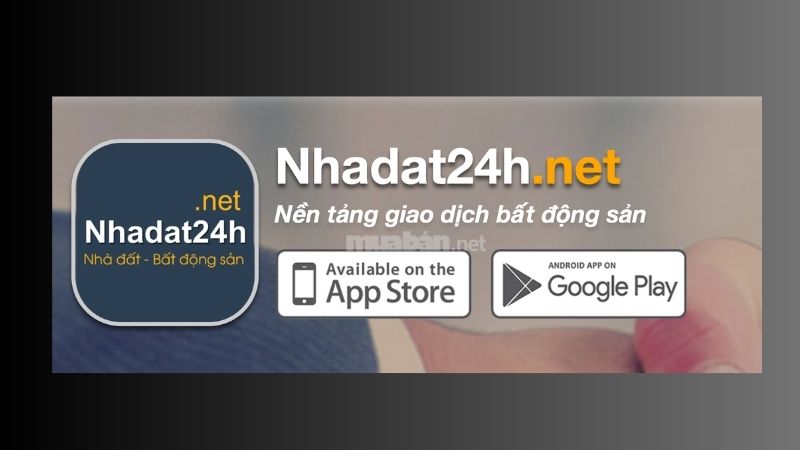 Nhadat24h.net cũng là một trong những website cho phép đăng bán miễn phí