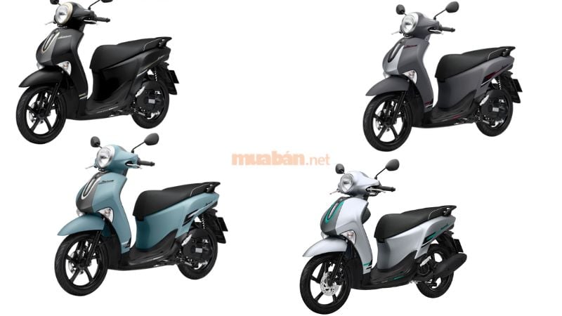 Các màu sắc phiên bản giới hạn của xe Yamaha Janus 125 2024