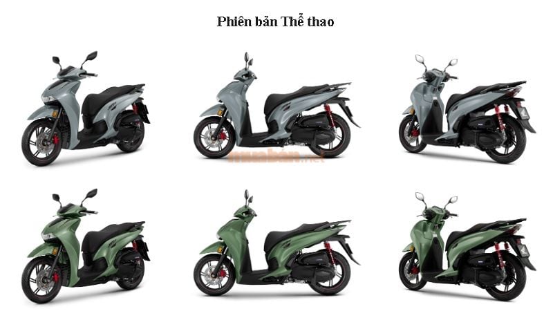 Honda SH350i 2025 phiên bản thể thao