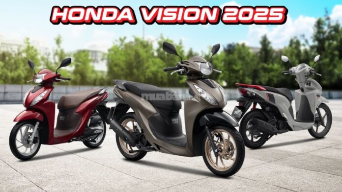 Honda Vision 2025 Phiên bản mới: Tính năng nổi bật và những điều bạn cần biết