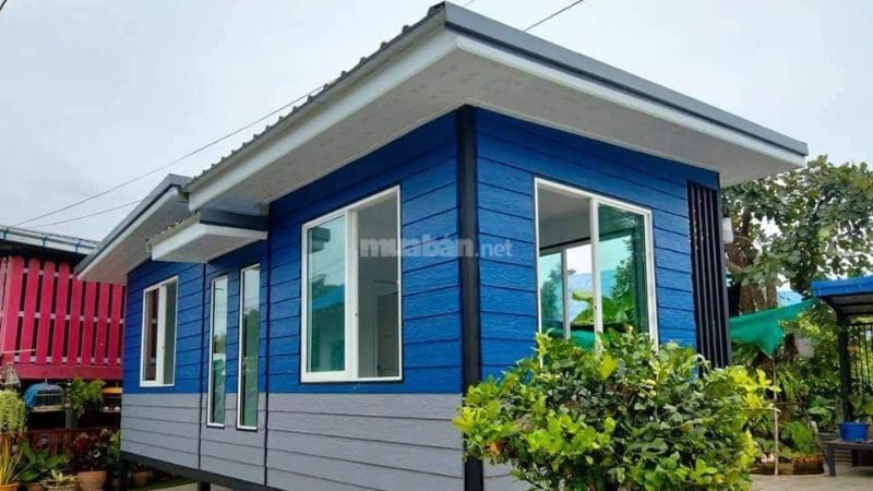 Nhà tiền chế dưới 100 triệu có sân vườn