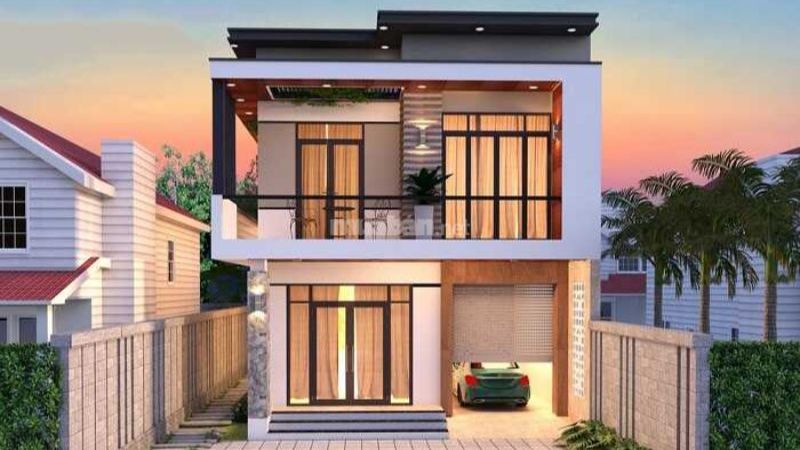 Mẫu nhà 1 trệt 1 lầu 5x20 4 phòng ngủ