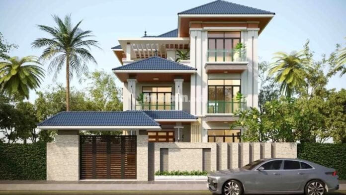 Xây nhà 3 tầng 100m2 hết bao nhiêu tiền?