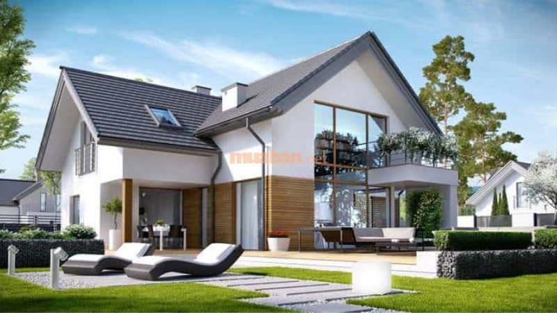 Mẫu nhà nhà cấp 4 100m2 kiểu biệt thự