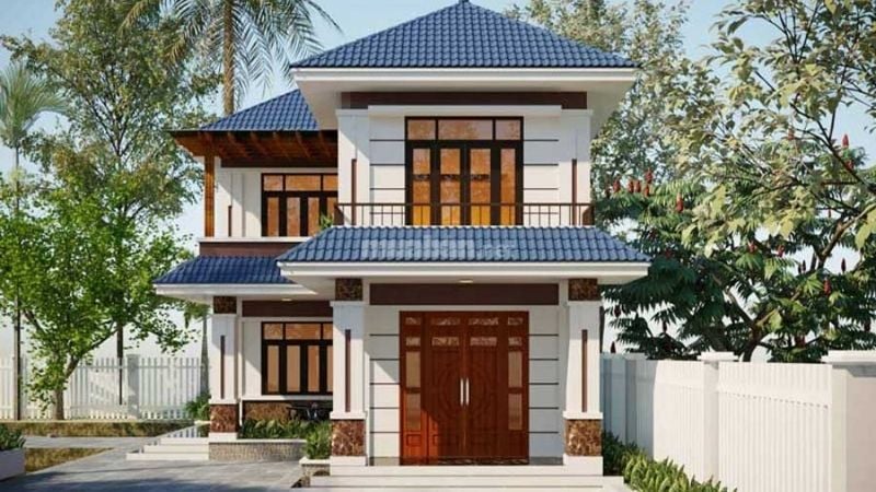 Nhà 1 trệt 1 lầu 5x15 chữ L với thiết kế mở