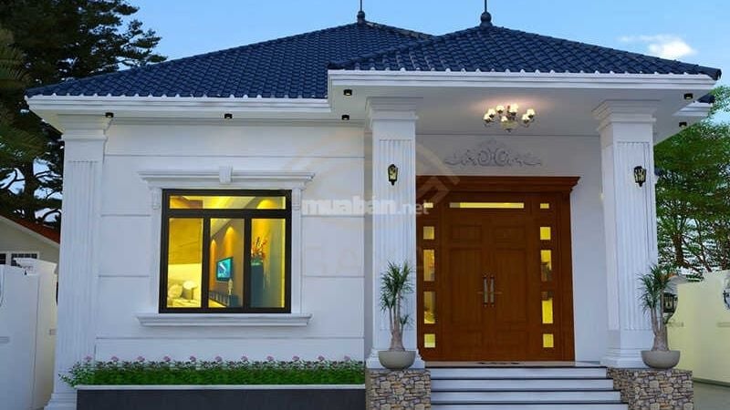 Mẫu nhà hiện đại 100m² đẹp và tiện nghi