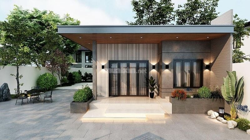 Nhà 1 tầng 100m² rộng rãi, sang trọng