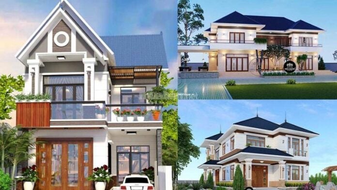 Top 66+ mẫu nhà 2 tầng mái thái 100m2 đẹp, hiện đại