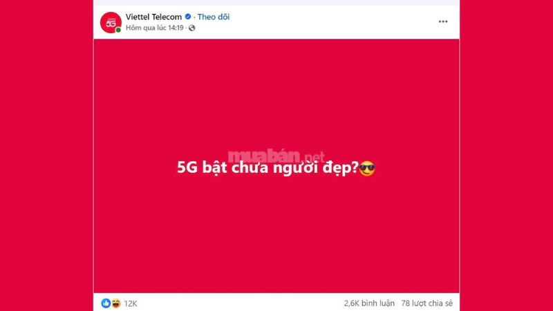 Viettel với "5G bật chưa người đẹp?"