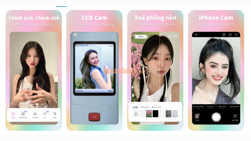 Dễ dàng chỉnh sửa hình ảnh với Beauty Cam