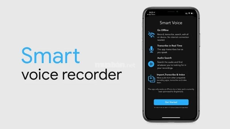 Ứng dụng Smart Voice Recorder