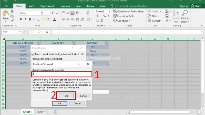 Cách khóa ô trong Excel cực đơn giản