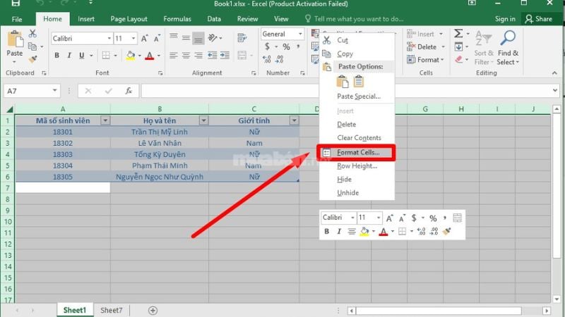 Cách khóa ô trong Excel cực đơn giản