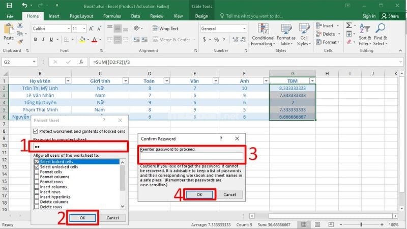 Cách khóa ô trong Excel cực đơn giản