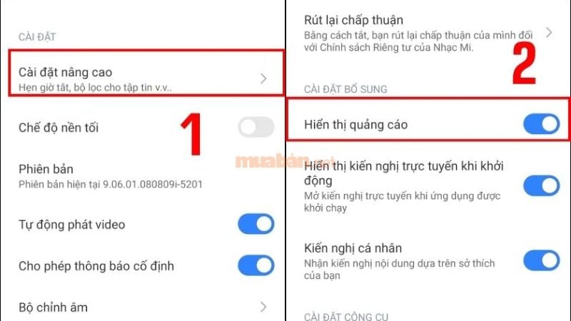 Tắt quảng cáo trên trong ứng dụng Nhạc và Video nhanh chóng