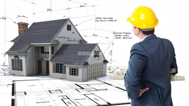 Tỷ trọng phần trăm chi phí khi xây nhà 1 trệt 1 lầu 5x15