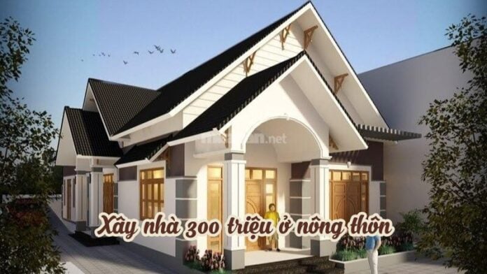 Top 33+ mẫu nhà 300 triệu ở nông thôn đẹp và hiện đại nhất 2025