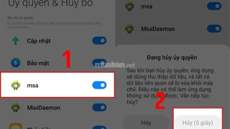 Chặn quảng cáo trên điện thoại Xiaomi dễ dàng bằng cách thu hồi quyền MSA