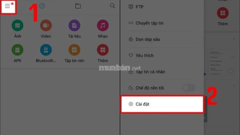 Hướng dẫn cách tắt quảng cáo trong ứng dụng Tệp trên điện thoại Xiaomi