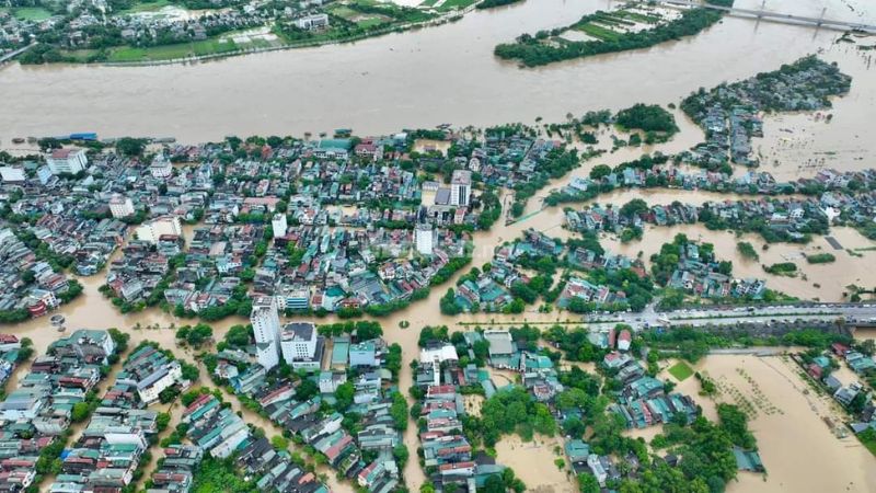 Mơ thấy một thành phố bị ngập nước