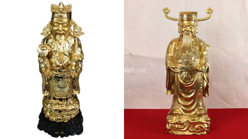 Vị trí đặt tượng Phúc Lộc Thọ tốt nhất mang lại may mắn cho gia chủ Tượng ông Lộc