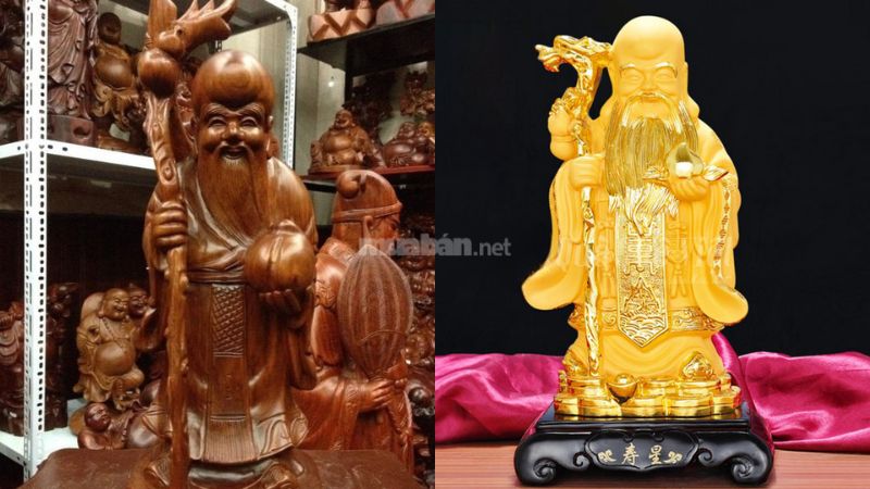 Vị trí đặt tượng Phúc Lộc Thọ tốt nhất mang lại may mắn cho gia chủ Tượng ông Thọ