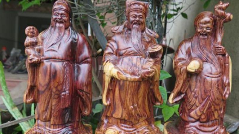 Vị trí đặt tượng Phúc Lộc Thọ tốt nhất mang lại may mắn cho gia chủ Thứ tự đặt tượng Phúc Lộc Thọ chuẩn phong thủy