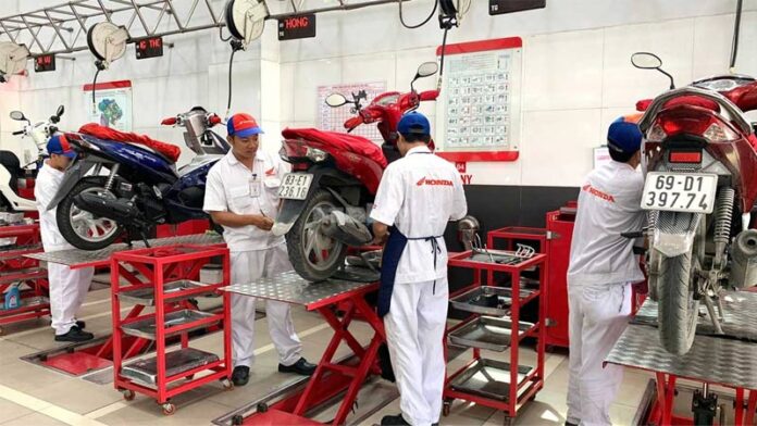 Bảo dưỡng xe máy Honda