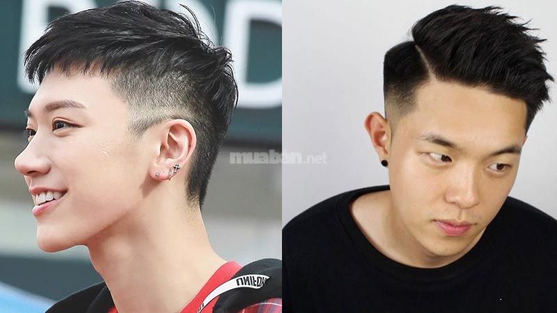 Khuôn mặt tròn: Ý nghĩa tướng số và phong cách phù hợp Kiểu tóc hất sang một bên cho nam giới mặt tròn