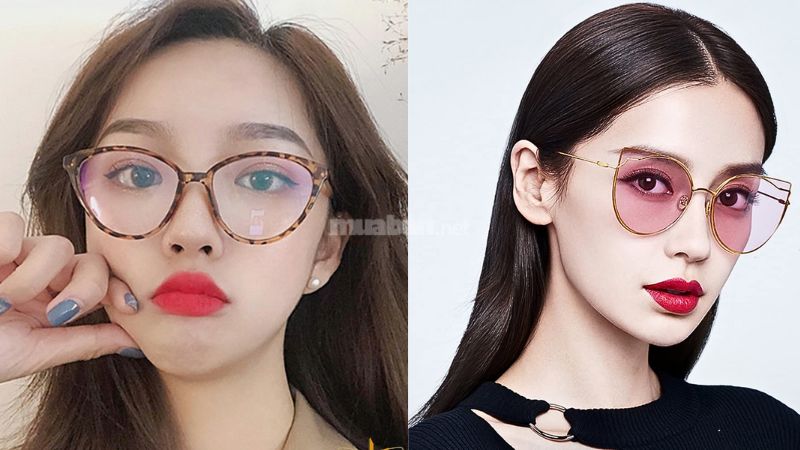 Khuôn mặt tròn: Ý nghĩa tướng số và phong cách phù hợp Kính có hoa văn và màu sắc nổi bật cũng là một lựa chọn tốt cho nữ mặt tròn