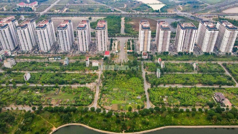 Khu đô thị Thanh Hà : Giá bán, vị trí, tiến độ và cơ sở hạ tầng Tiến độ của khu đô thị Thanh Hà