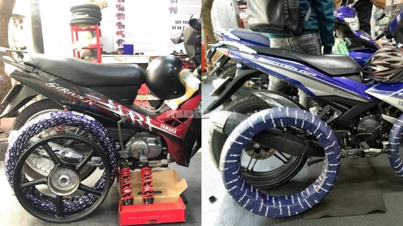 Thay lốp xe máy hết bao nhiêu tiền? Cập nhật chi tiết từng dòng xe Bảng giá thay lốp xe hãng Yamaha mới nhất