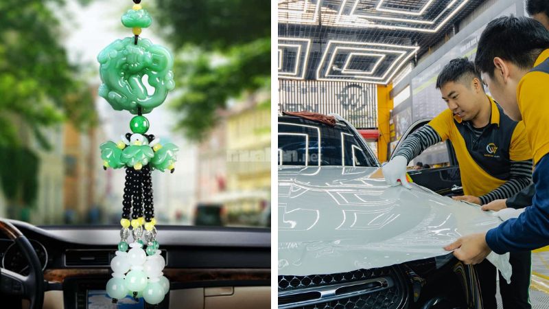 Mệnh Hỏa hợp màu xe gì để hút tài lộc và may mắn năm 2025 Bạn có thể dán decal, treo vật phẩm phong thủy nếu lỡ chọn xe không hợp mệnh
