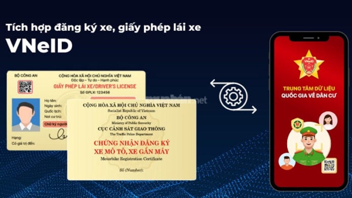 Tích hợp đăng ký xe vào VNeID