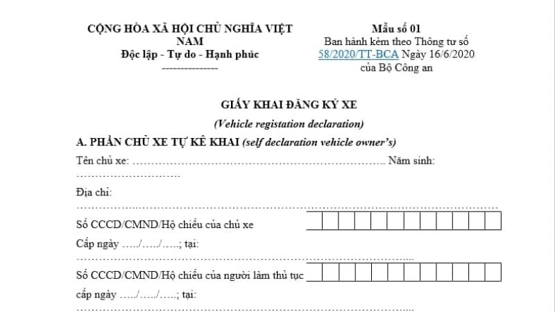 Thủ tục sang tên xe máy chi tiết theo quy đinh mới 2025 Người mua cần làm hồ sơ đăng ký