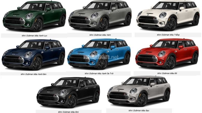 Bảng giá xe Mini Cooper cập nhật mới nhất T5/2025 Mini Cooper Clubman