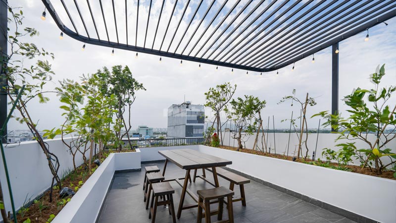 Cách tính đơn giá xây dựng theo m2 đơn giản và chi tiết nhất Hệ số quy đổi phần sân thượng