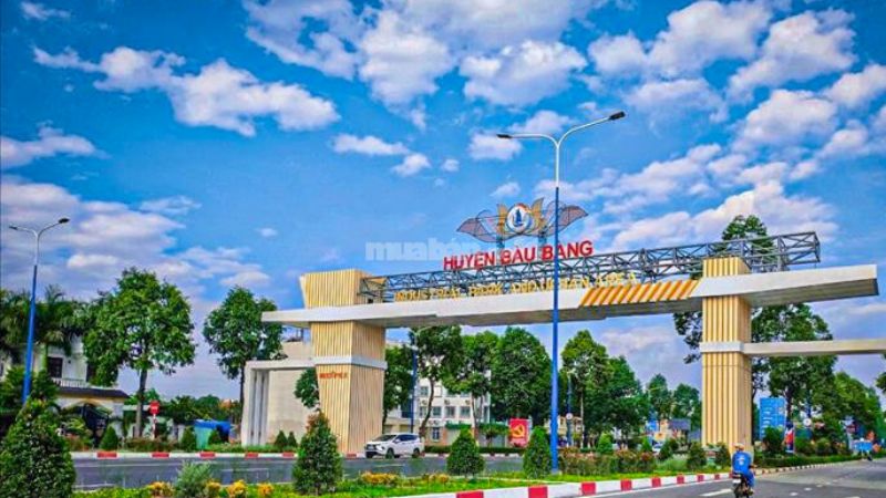 Huyện Bàu Bàng - Điểm sáng bất động sản mới nổi tại Bình Dương Hệ thống tiện ích tại Bàu Bàng cũng không ngừng được phát triển