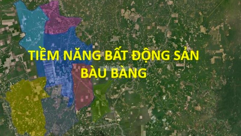 Huyện Bàu Bàng - Điểm sáng bất động sản mới nổi tại Bình Dương Tiềm năng phát triển bất động sản tại huyện Bàu Bàng